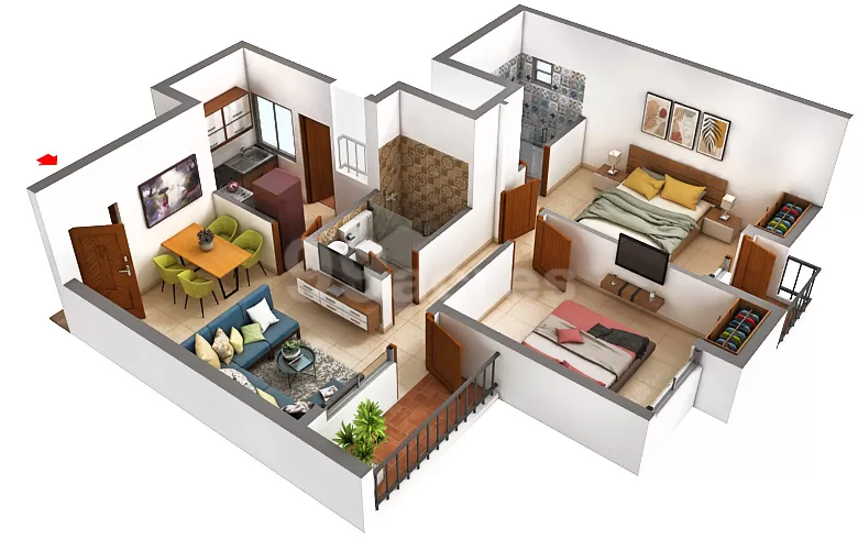 3C Lotus Panache 2 BHK apartment in Sector 110 Noida near Noida Expressway