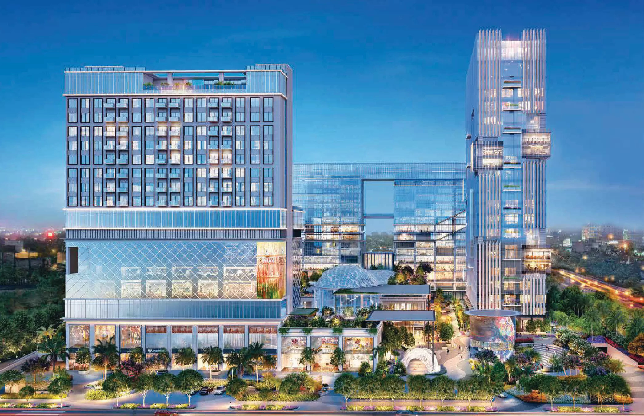 Future ready commercial project in Sector 140A Noida on Noida Greater Noida Expressway – CRC The Flagship